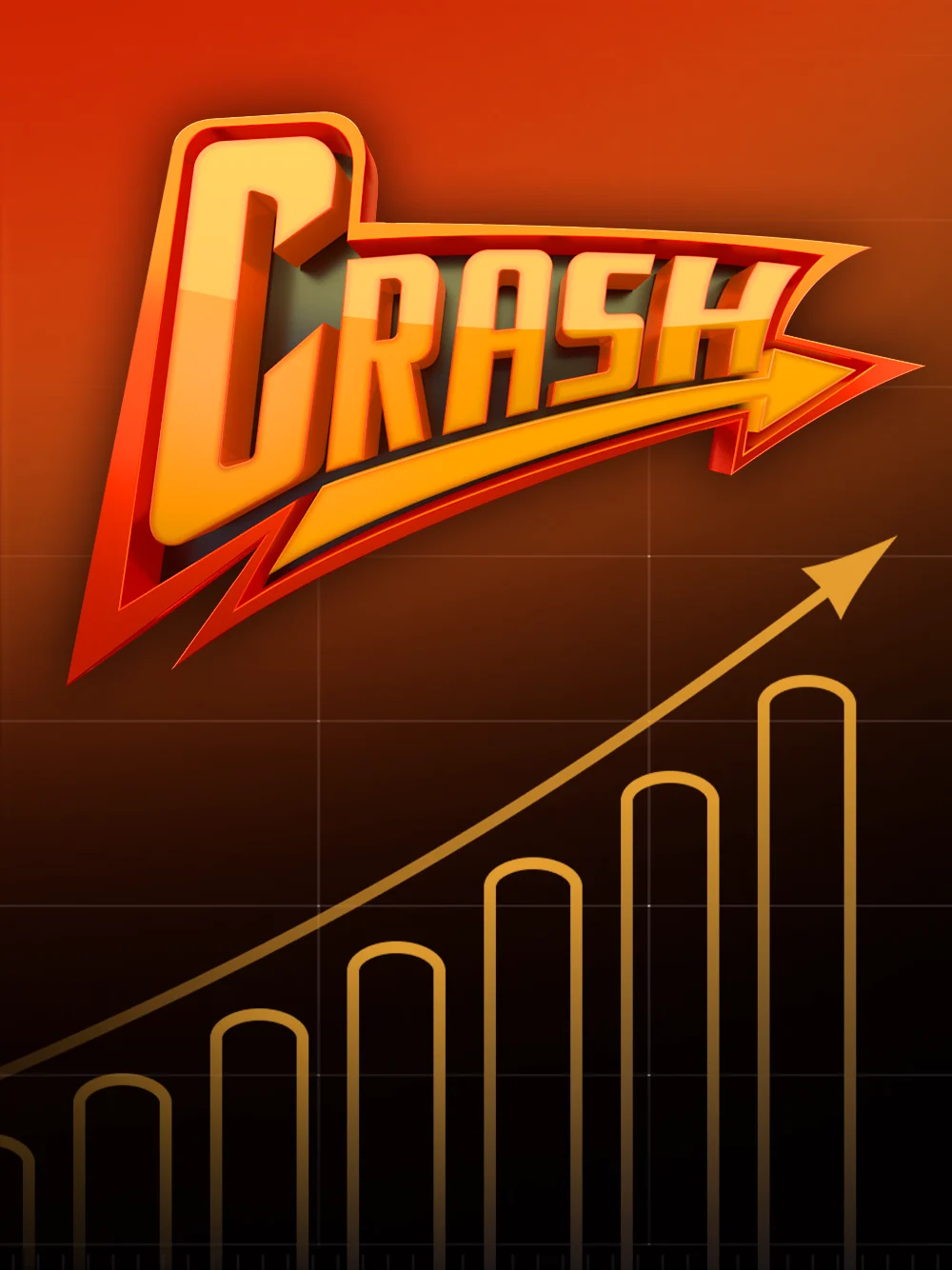 Juego crash limpio con interfaz intensa y foco en ritmo